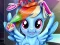 Игра Rainbow pony real haircuts онлайн