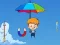 Игра Umbrella Falling Guy онлайн