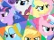 Игра Pony Round Puzzle онлайн