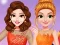 Игра Princesses Ice Skating Dress Up онлайн