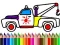 Игра Back To School: Truck Coloring Book онлайн