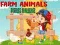 Игра Farm Animals Puzzles Challenge онлайн