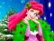 Игра Ariel The Little Mermaid Christmas Dres Up онлайн