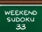 Игра Weekend Sudoku 33 онлайн