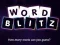 Игра Word Blitz онлайн