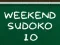 Игра Weekend Sudoku 10 онлайн
