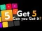 Игра Get 5 онлайн