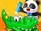 Игра Baby Panda Animal Puzzle онлайн