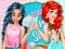 Игра Jasmine and Ariel Wardrobe Swap онлайн