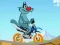 Игра Oggy And The Cockroaches Bike онлайн