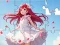 Игра Jigsaw Puzzle: White Dress Girl онлайн