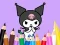 Игра Coloring Book: Kuromi Carries Bag онлайн