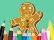 Игра Coloring Book: Gingerbreads онлайн