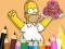 Игра Coloring Book: Simpson Doughnut онлайн