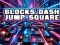 Игра Blocks Dash Jump Square онлайн