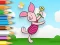 Игра Coloring Book: Piglet Holds Toy Windmill онлайн