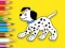Игра Coloring Book: Cute Spotted Dog онлайн