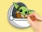 Игра Coloring Book: Master Yoda онлайн