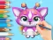 Игра Coloring Book: Cute Fluvsies онлайн