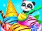Игра Baby Panda Ice Cream Truck онлайн