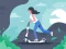 Игра Electric scooter rides jigsaw онлайн