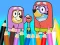 Игра Coloring Book: Bluey Flossing Grannies онлайн