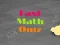 Игра Fast Math Quiz онлайн