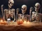 Игра Halloween Skeleton Colony Escape онлайн