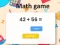Игра Math game онлайн