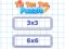 Игра Tic Tac Toe Puzzle онлайн