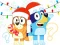 Игра Kids Quiz: Bluey Christmas Quiz онлайн
