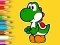 Игра Coloring Book: Yoshi Fishing Day онлайн