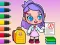 Игра Coloring Book: Avatar School Day онлайн