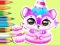 Игра Coloring Book: Baby Fluff's Birthday онлайн