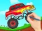 Игра Coloring Book: Monster Truck онлайн