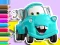 Игра Coloring Book: Mater Cars онлайн