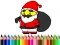 Игра Back To School: Santa Claus Coloring онлайн