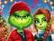 Игра The Grench Couple Holiday Dress up онлайн