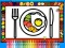 Игра Color and Decorate Dinner Plate онлайн
