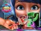 Игра Dotted Girl Tongue Doctor онлайн