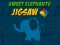 Игра Sweet Elephants Jigsaw онлайн
