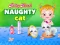 Игра Baby Hazel - naughty cat онлайн