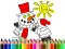 Игра Back To School: Winter Time Coloring онлайн
