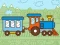 Игра Trains For Kids Coloring онлайн