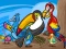 Игра Exotic Birds Coloring онлайн