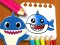Игра Baby Shark Coloring Book онлайн