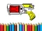 Игра Back To School: Nerf Coloring Book онлайн