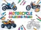 Игра Motorcycle Coloring Pages онлайн