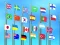 Игра Flag Puzzle Jam: Collect Flags онлайн
