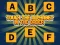 Игра Touch The Alphabet In The Oder онлайн